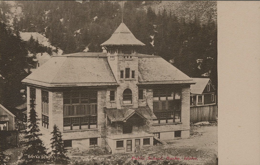Public school, Burke, Idaho.