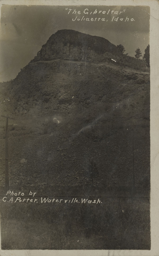 The Gibraltar. Juliaetta, Idaho.